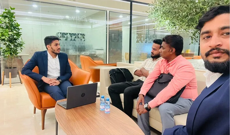 Meem Business Services team meeting