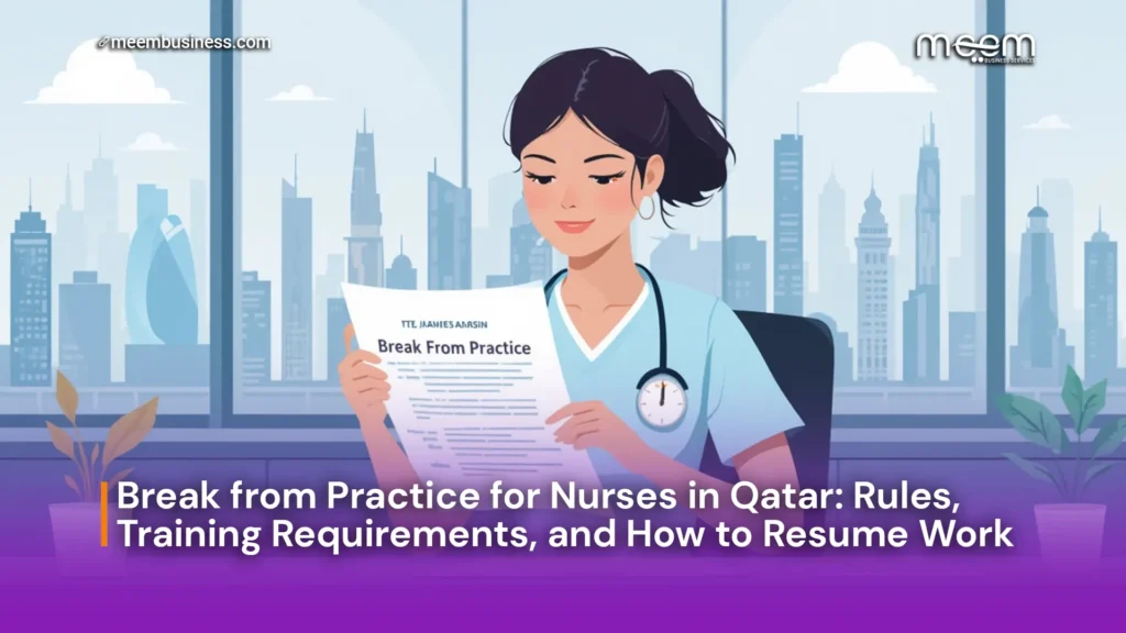 Break from Practice for Nurses in Qatar