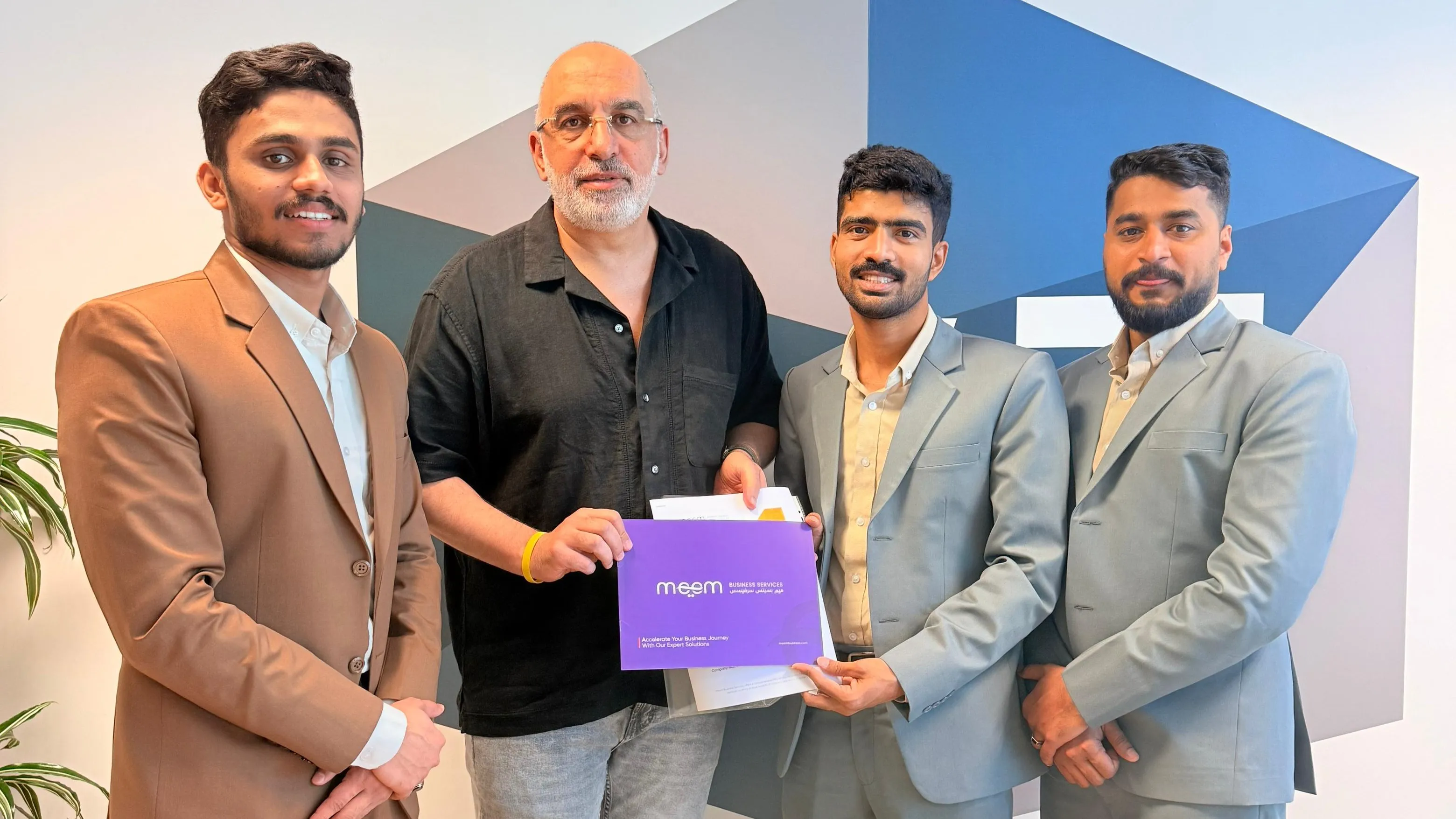 Meem team with company formation client