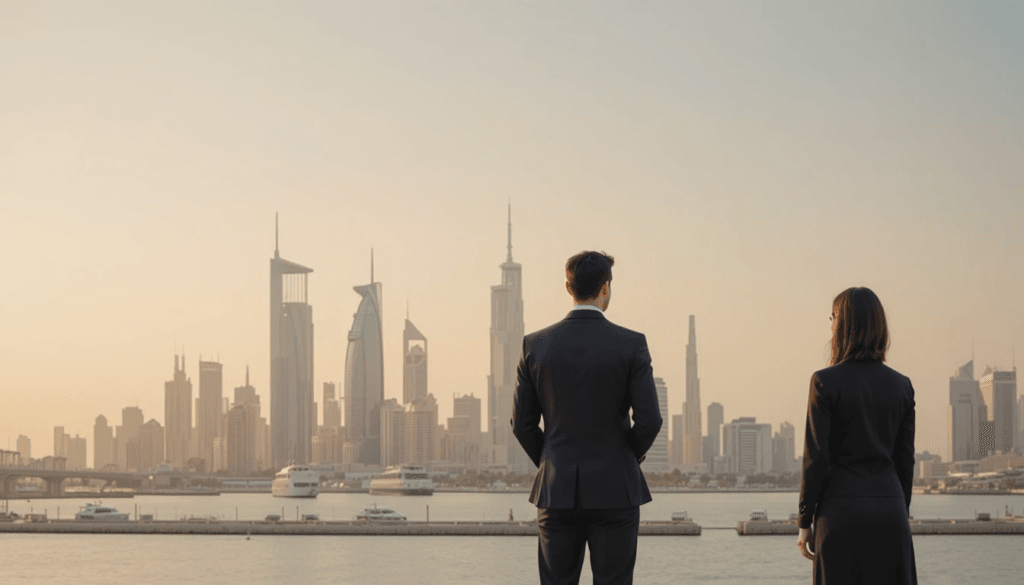 Doha skyline representing Qatar’s 10-Year Residency Programme for entrepreneurs and senior executives