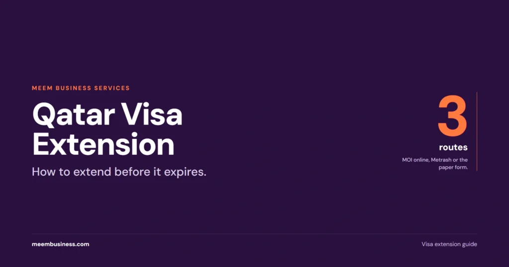 Qatar Visa Extension: How to Extend Before It Expires