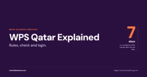 WPS Qatar Explained cover with the 2026 seven-day transfer window and first-of-month due date.